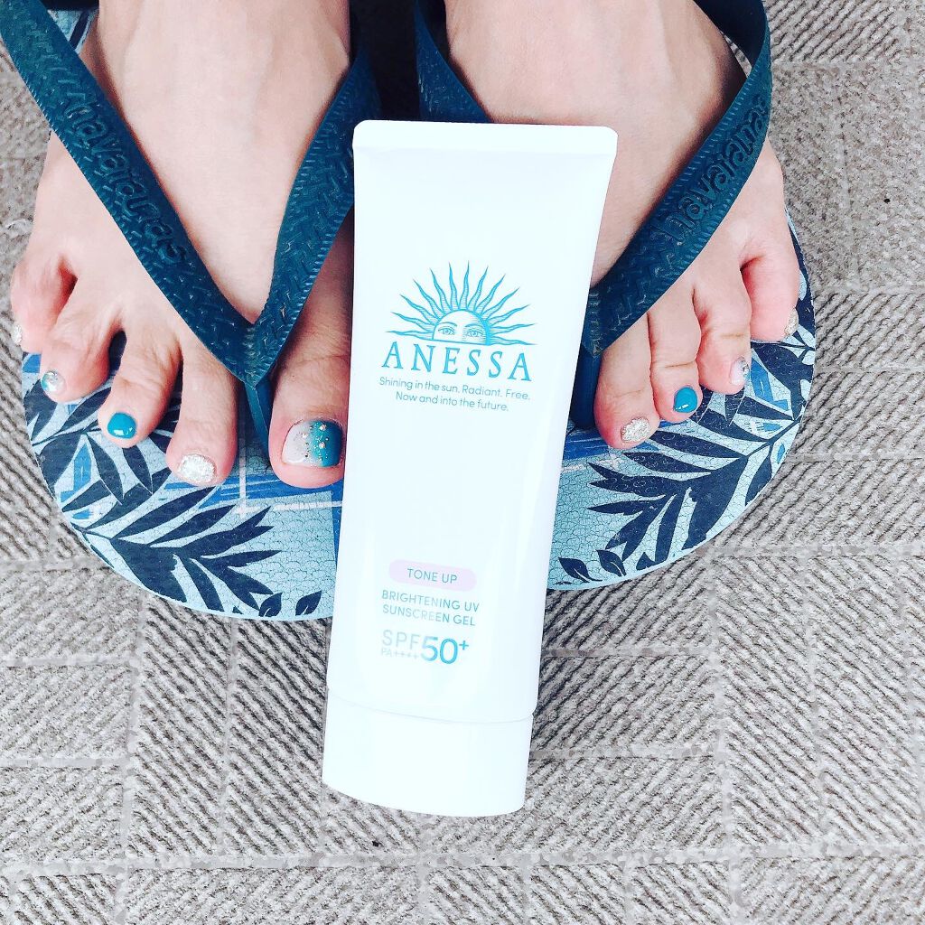 ブライトニングUV ジェル/アネッサ/化粧下地を使ったクチコミ（1枚目）