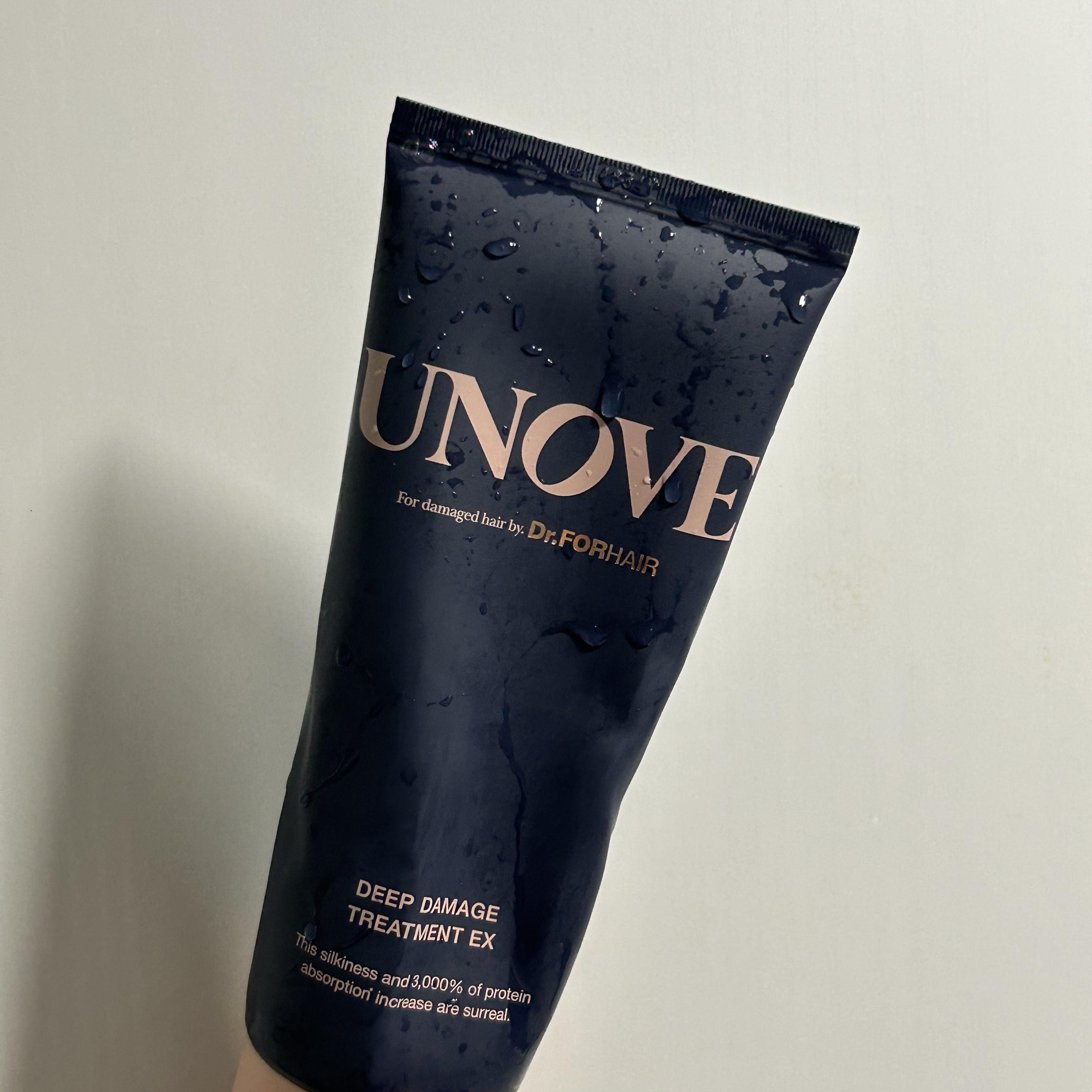 ディープダメージトリートメントEX/UNOVE/洗い流すヘアトリートメントを使ったクチコミ（1枚目）