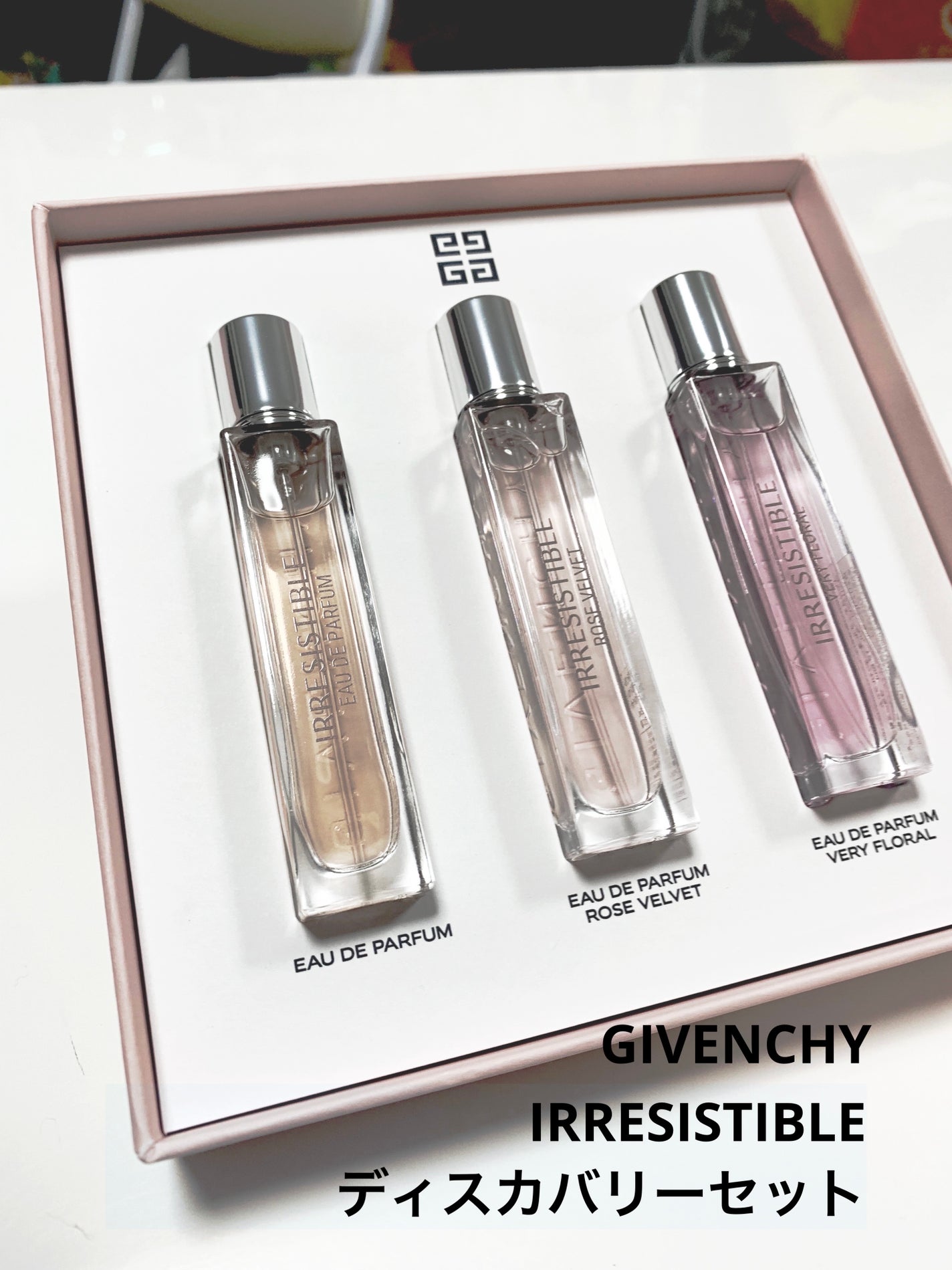 ななしゃ on LIPS 「🌸香水🌸GIVENCHYイレジスティブルディスカバリーセットを..」(1枚目)