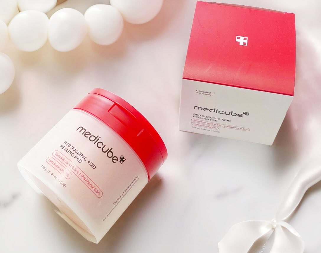 レッドアクネピーリングパッド/MEDICUBE/トナーパッドを使ったクチコミ（1枚目）