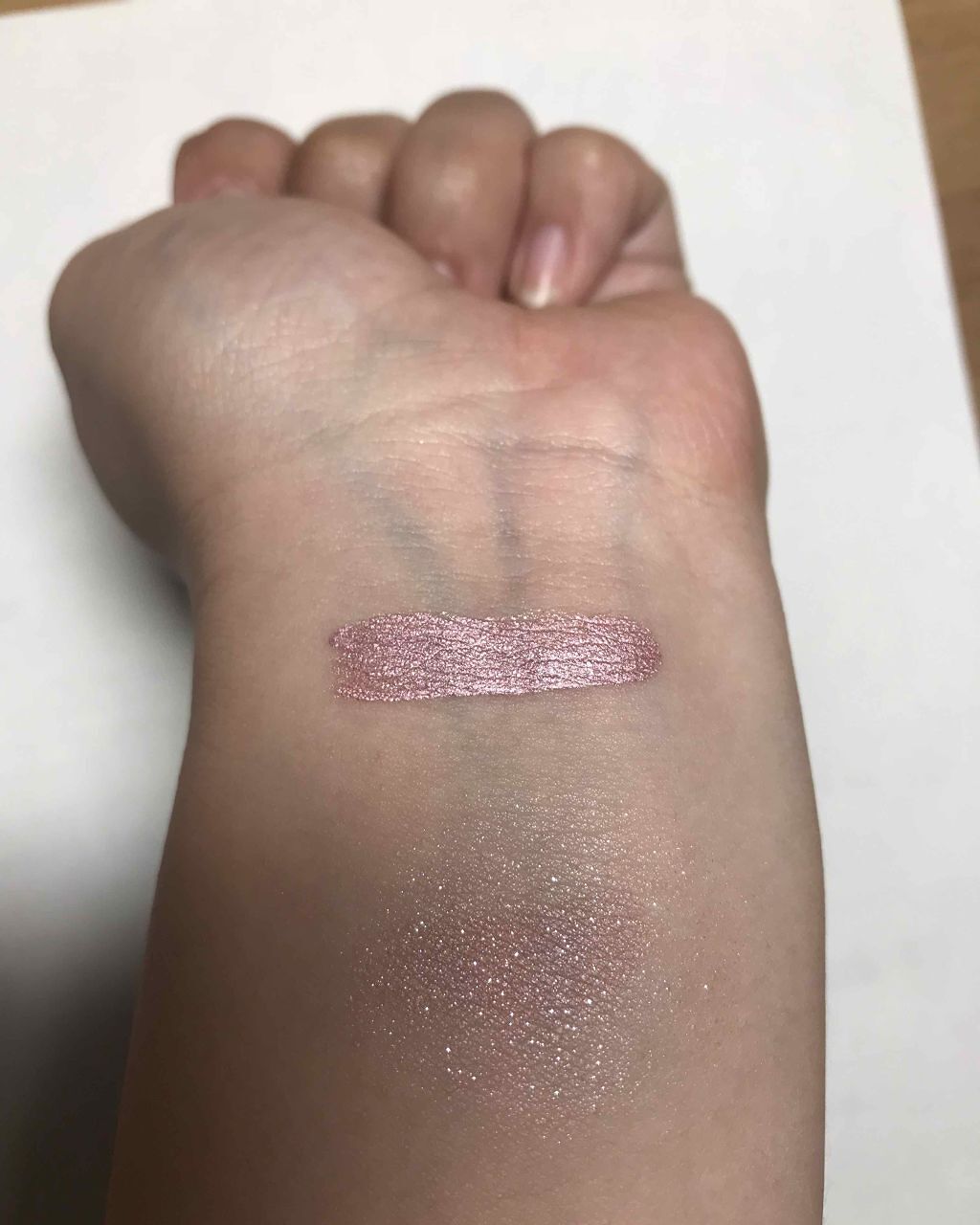 スパークリングアイグロス/スウィーツ スウィーツ/リキッドアイシャドウを使ったクチコミ（2枚目）