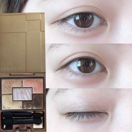 オーロライズアイズ/LUNASOL/アイシャドウパレットを使ったクチコミ(1枚目)
