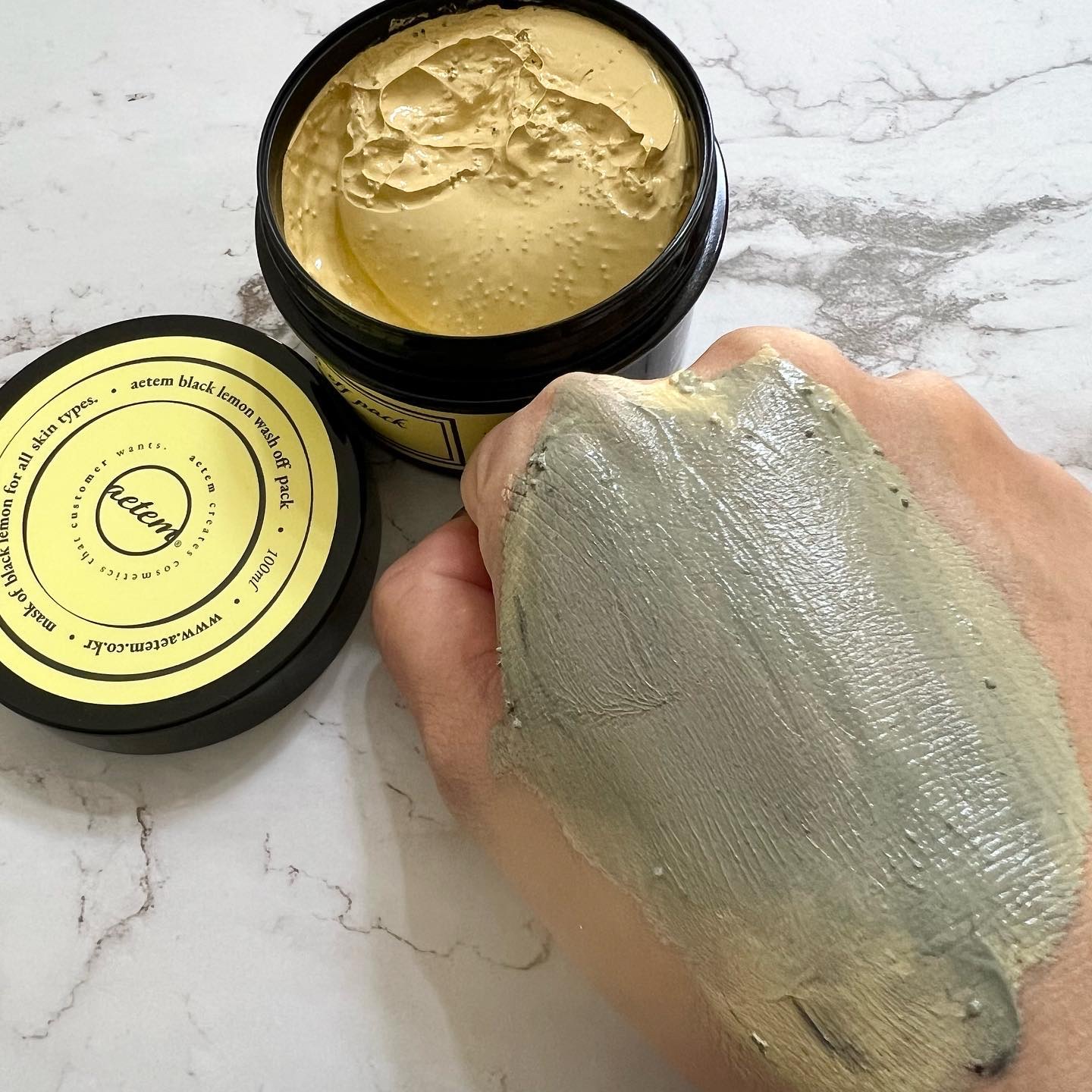 black lemon wash off pack/Aetem /洗い流すパック・マスクを使ったクチコミ（3枚目）