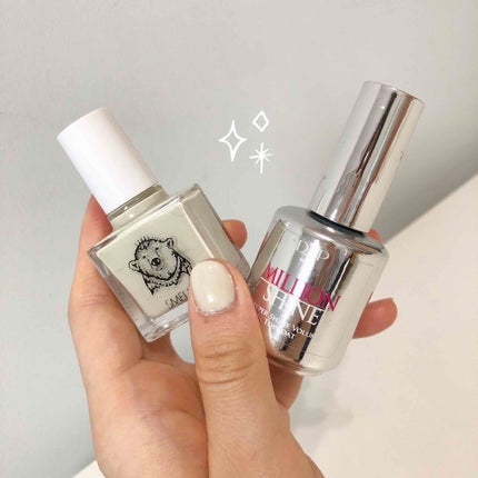 ミリオンシャイン トップコート/D-UP/ネイルトップコートを使ったクチコミ(1枚目)