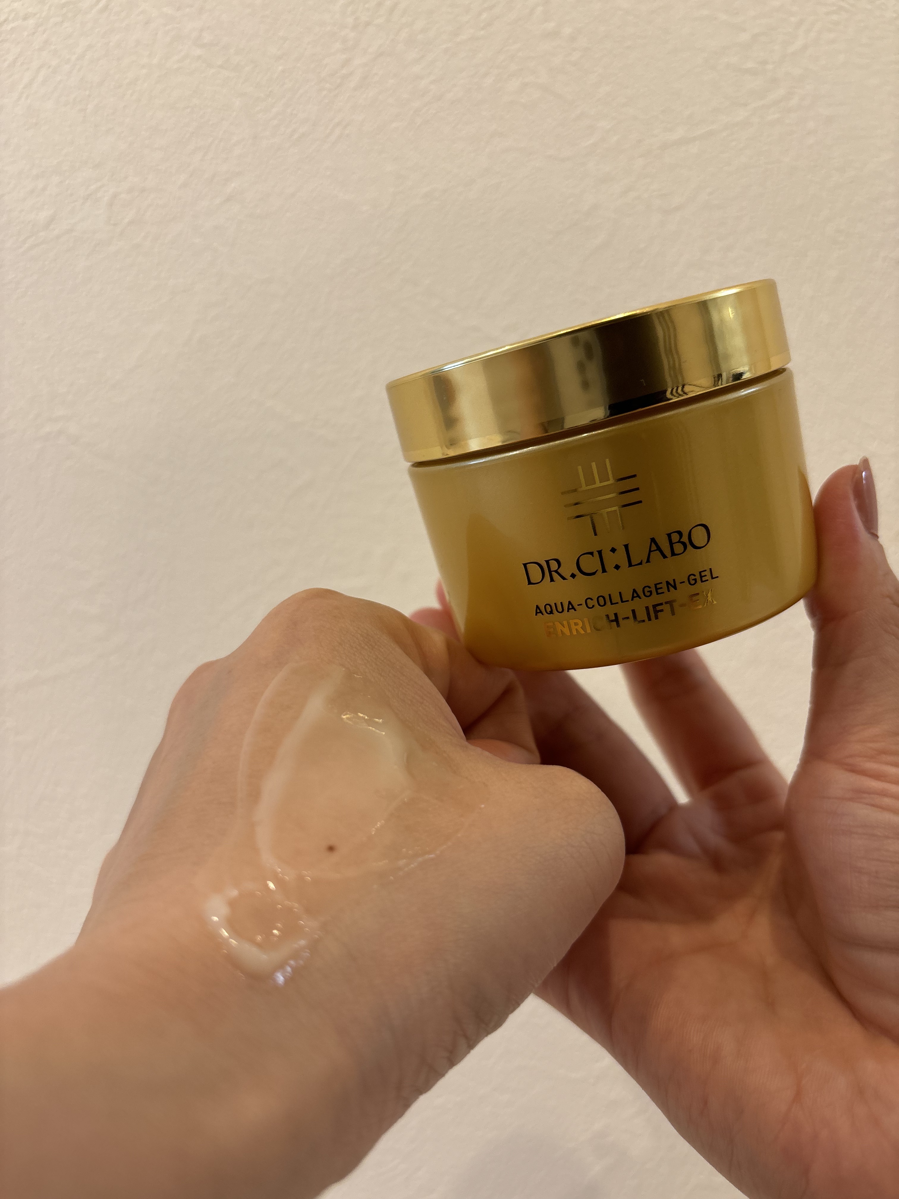 アクアコラーゲンゲル エンリッチリフト EX 120g/ドクターシーラボⓇ/フェイスクリームを使ったクチコミ（3枚目）