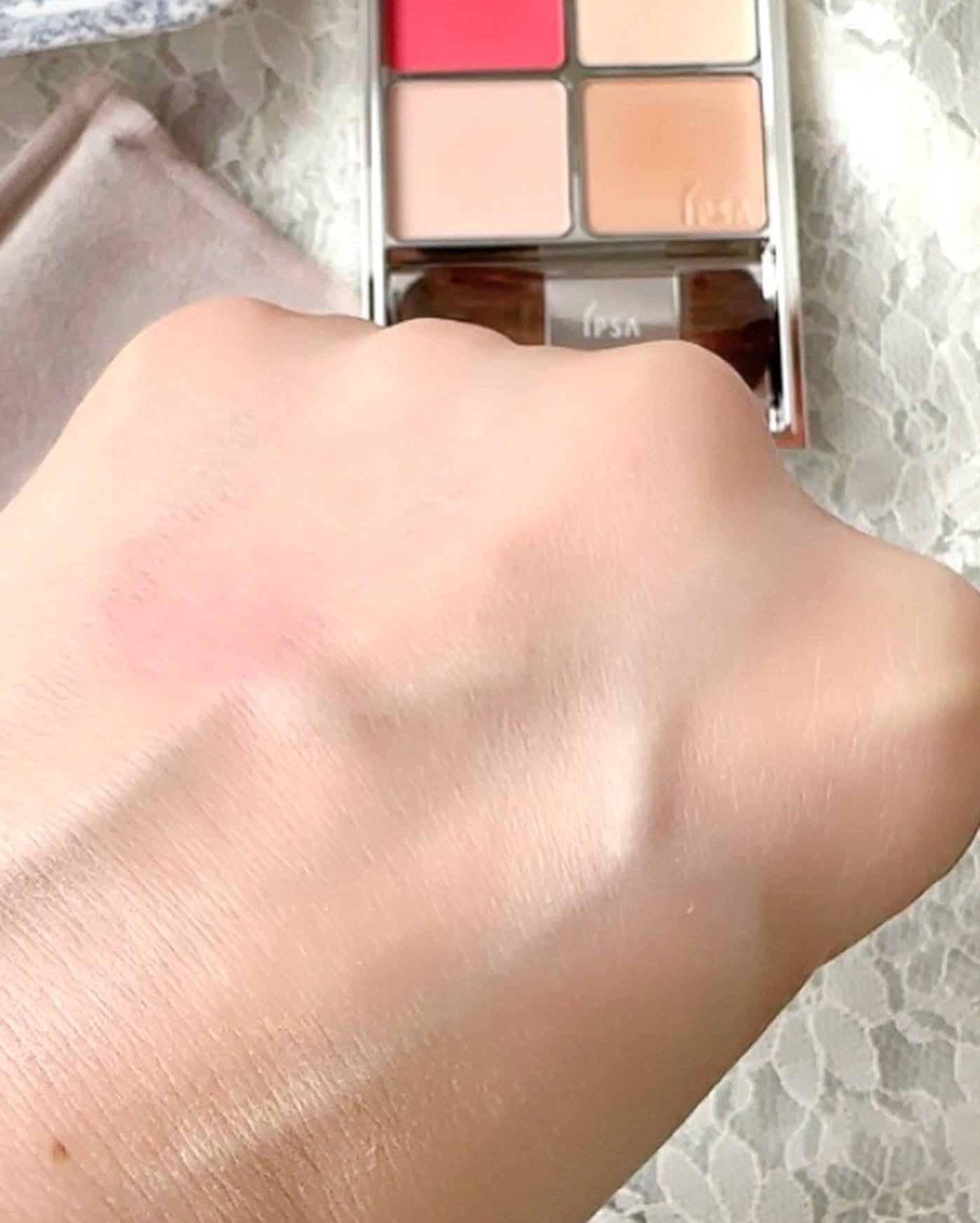 デザイニング フェイスカラーパレット/IPSA/プレストパウダーを使ったクチコミ(3枚目)
