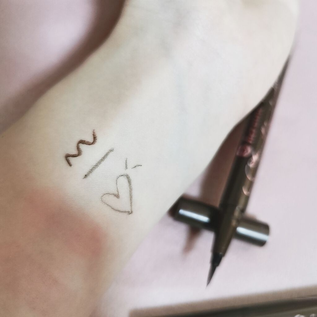 スムースリキッドアイライナー スーパーキープ/ヒロインメイク/リキッドアイライナーを使ったクチコミ(2枚目)