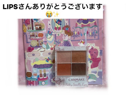 シルキースフレアイズ/キャンメイク/アイシャドウパレットを使ったクチコミ(1枚目)