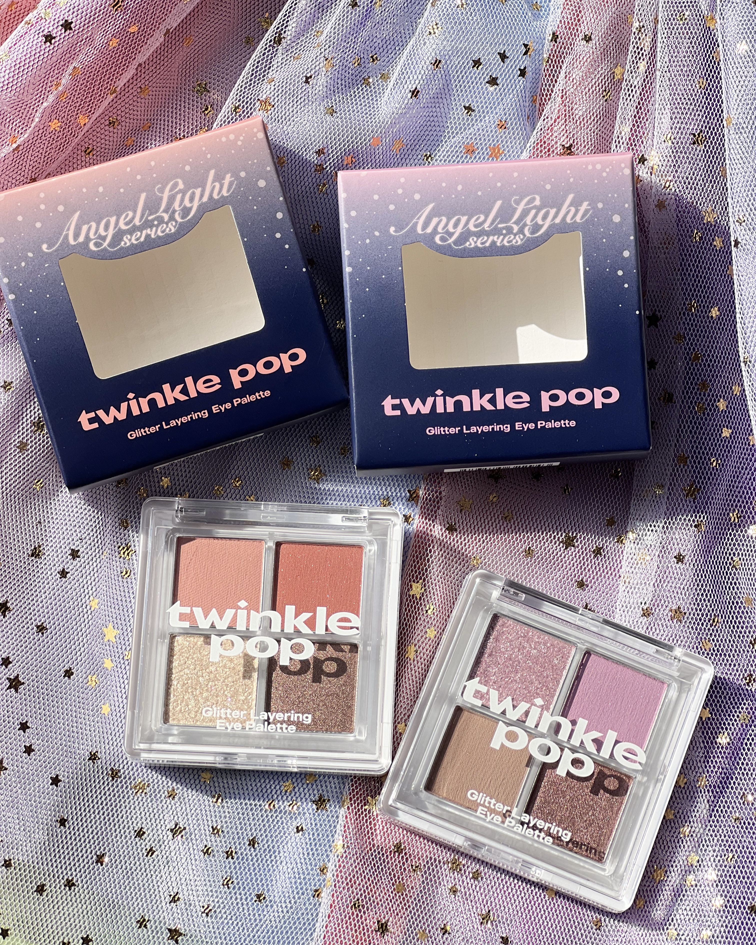 グリッターレイヤリングアイシャドウパレット/TWINKLE POP/アイシャドウパレットを使ったクチコミ（2枚目）