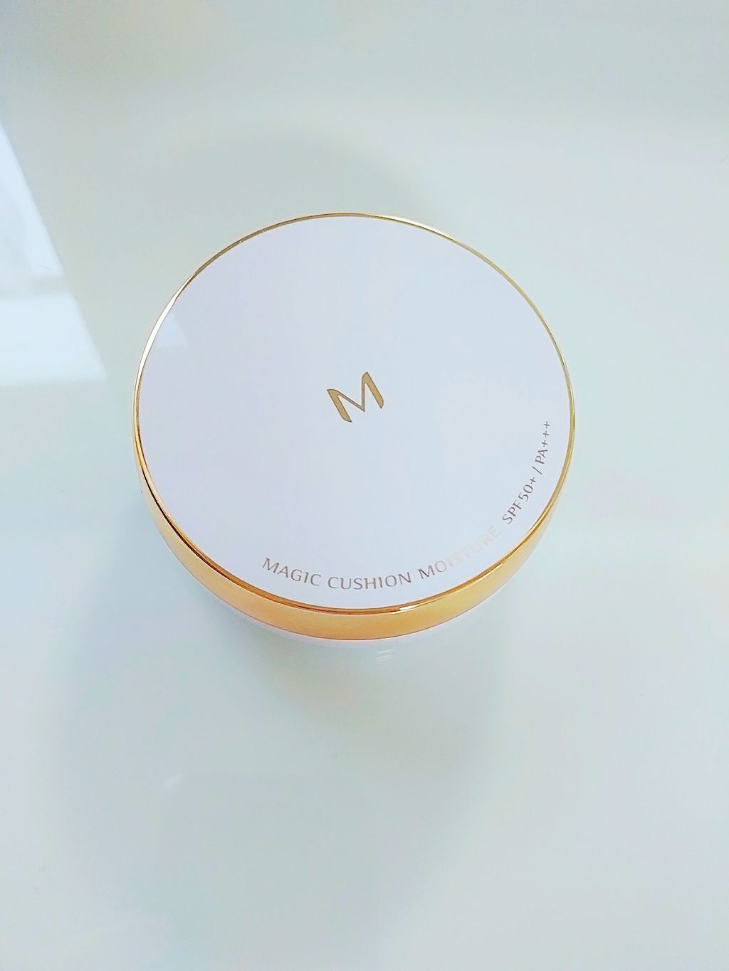 M クッション ファンデーション(モイスチャー)/MISSHA/クッションファンデーションを使ったクチコミ(1枚目)