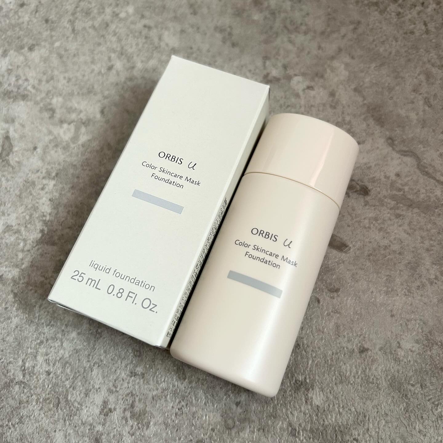 オルビスユー カラースキンケアマスク ファンデーション ナチュラル 02/オルビス/リキッドファンデーションを使ったクチコミ（3枚目）