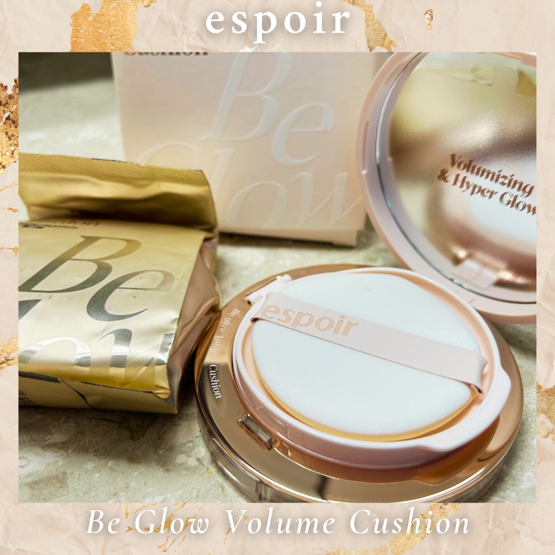 エスポア ビーグロー ボリュームクッション 23 ベージュ/espoir/クッションファンデーションを使ったクチコミ（1枚目）