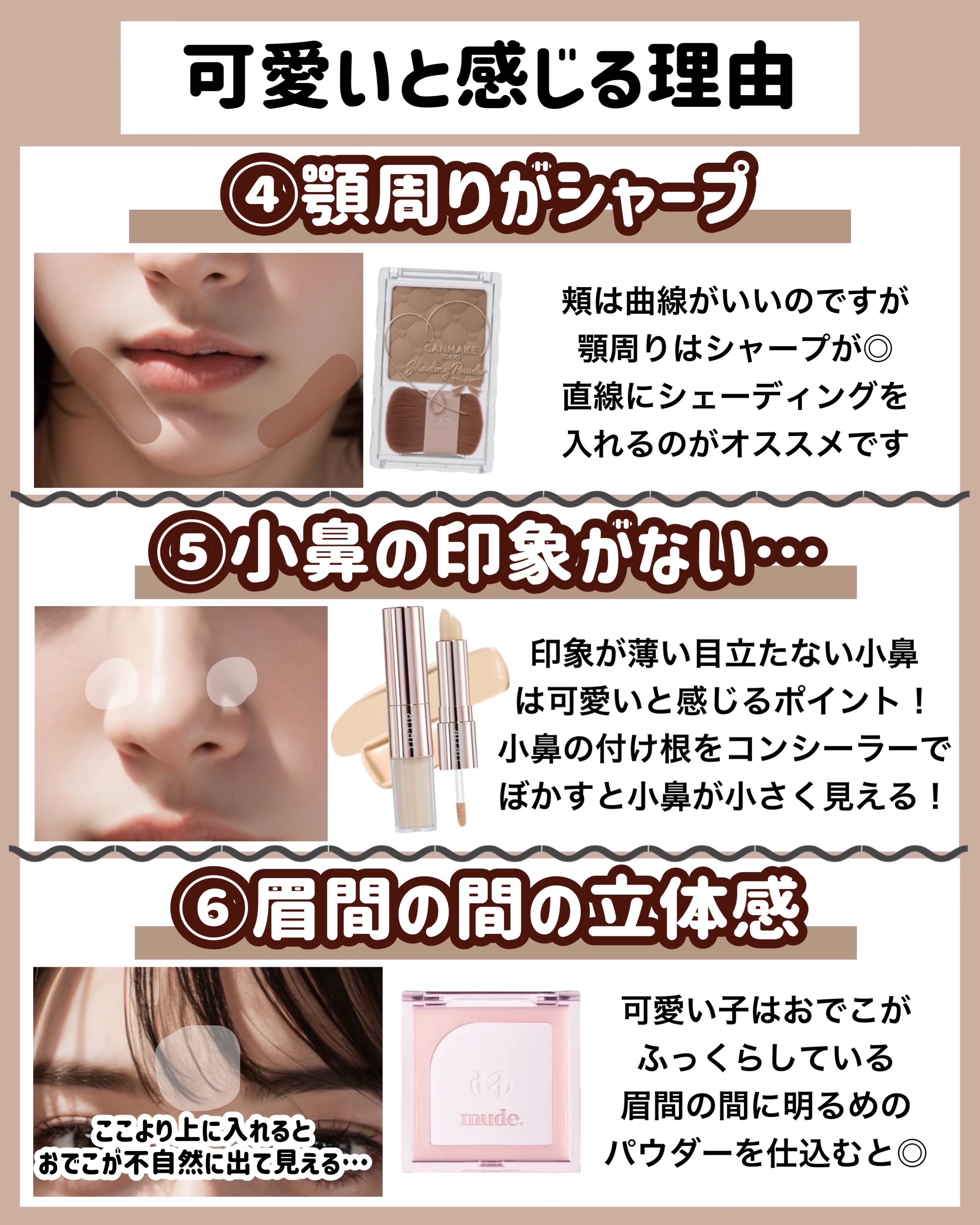シェーディングパウダー/キャンメイク/シェーディングを使ったクチコミ（3枚目）