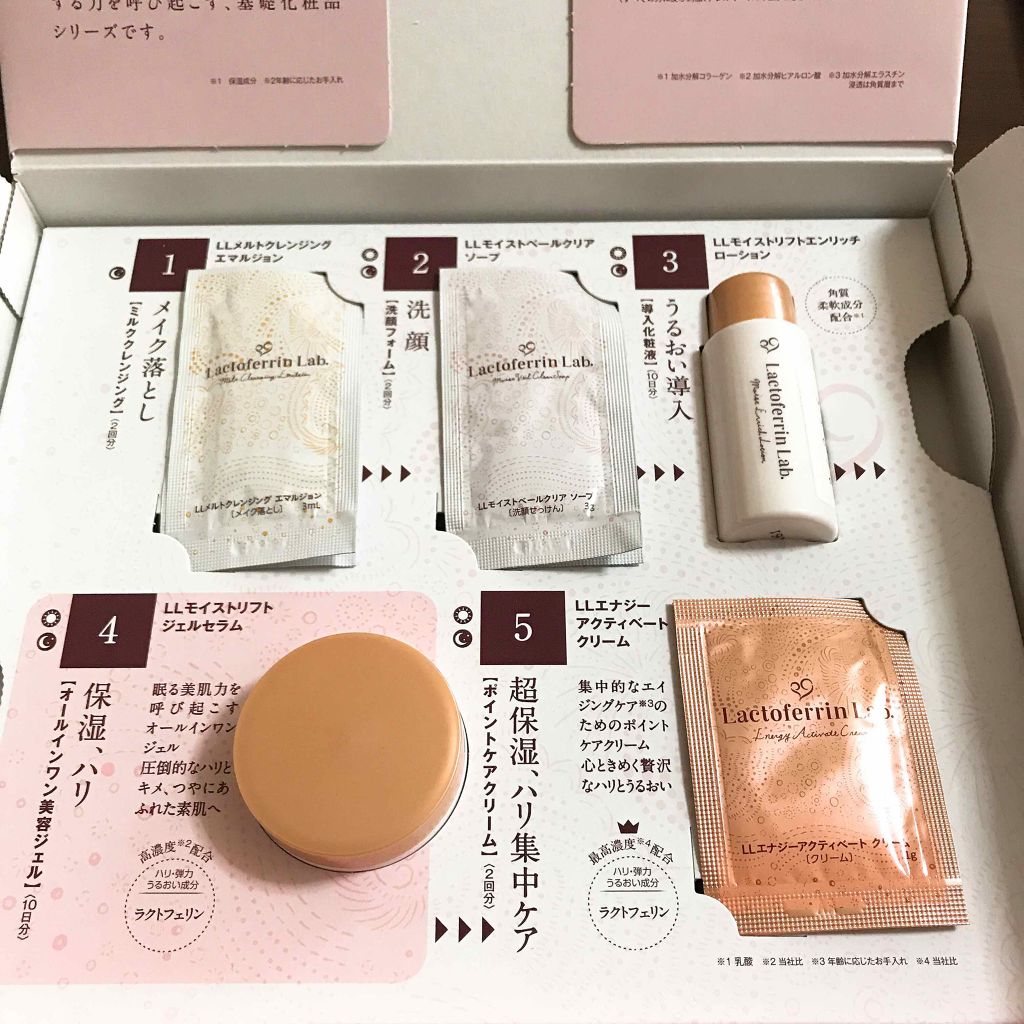ラクトフェリン ラボ/サラヤ/トライアルキットを使ったクチコミ(1枚目)