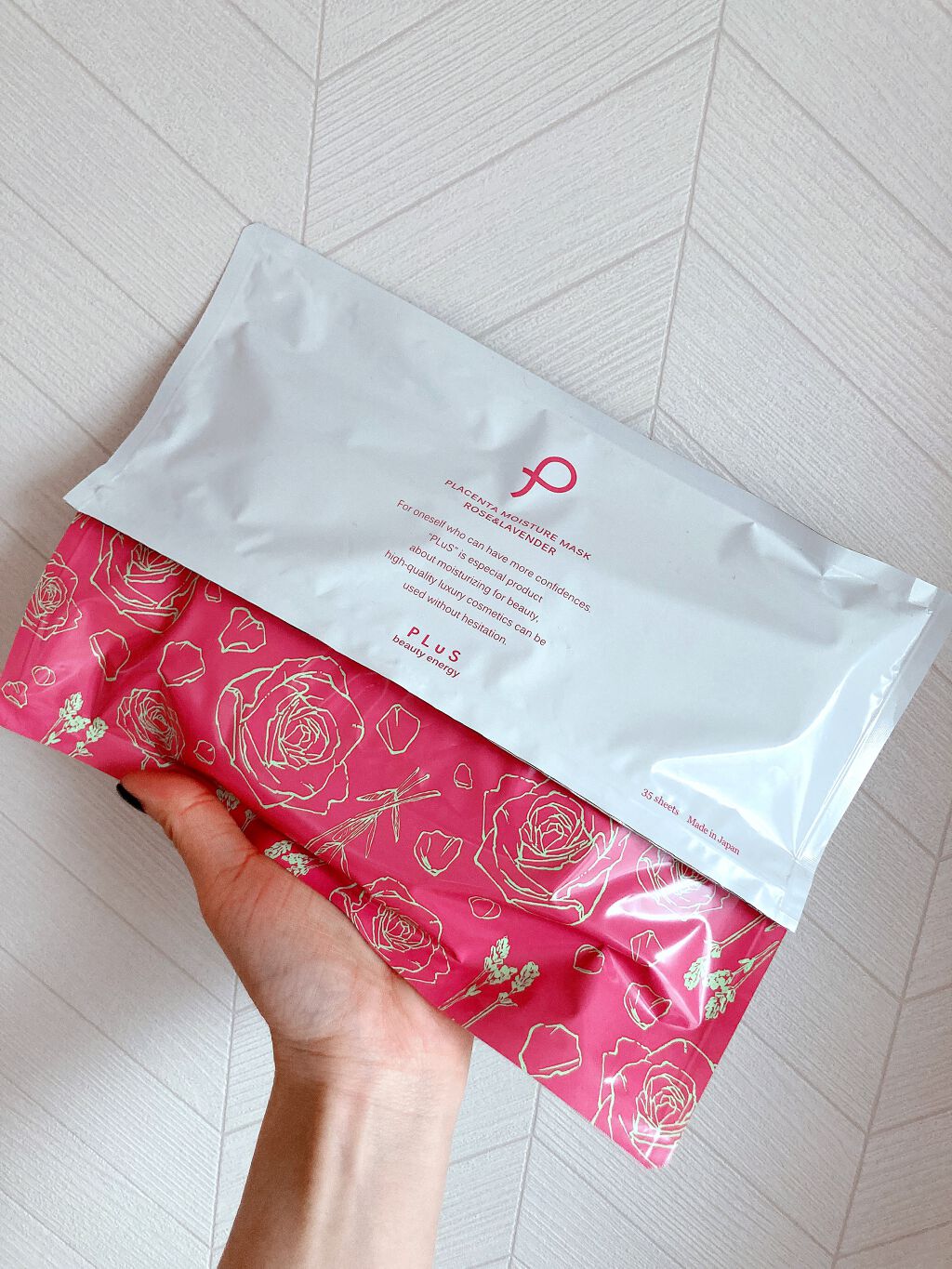 プラセンタモイスチュアマスク/PLuS/シートマスク・パックを使ったクチコミ(1枚目)
