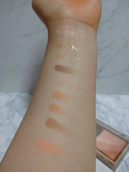 ミックスブラーリングアイパレット/wakemake/マルチパレットを使ったクチコミ(2枚目)