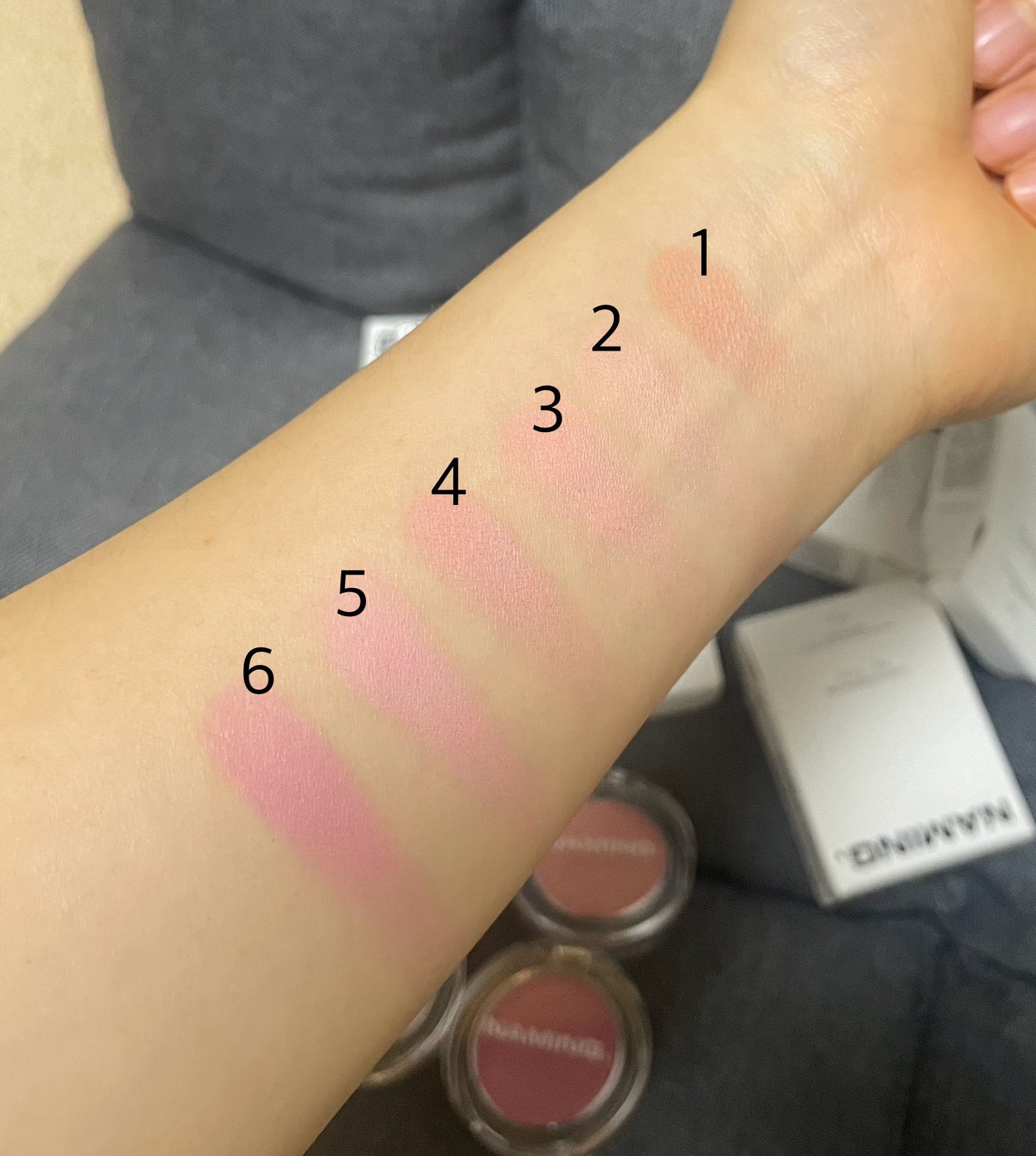 ネーミング フラッフィーパウダーブラッシュ/NAMING./パウダーチークを使ったクチコミ(5枚目)