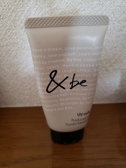 &be UVミルク/&be/日焼け止めミルクを使ったクチコミ(1枚目)