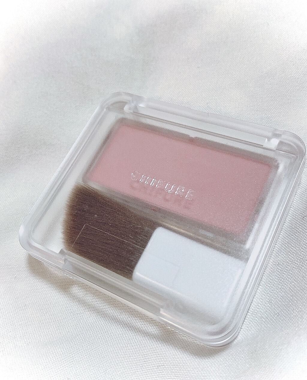 パウダー チーク/ちふれ/パウダーチークを使ったクチコミ（2枚目）