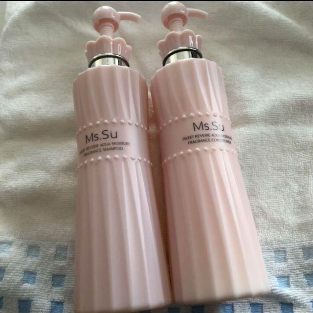 スイートレバリー アクアモイスチャー シャンプー／コンディショナー/Ms.Su/市販シャンプーを使ったクチコミ（1枚目）