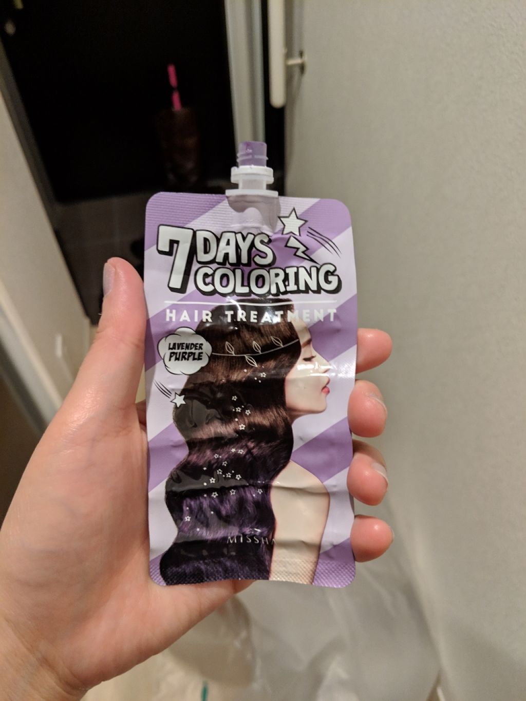 ミシャ 7DAYS COLORING/MISSHA/ヘアカラーを使ったクチコミ(1枚目)