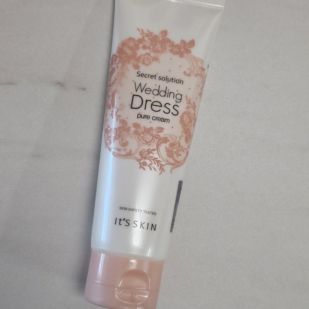 シークレットソルーションウェディングドレスピュアクリーム/It's skin/フェイスクリームを使ったクチコミ（2枚目）