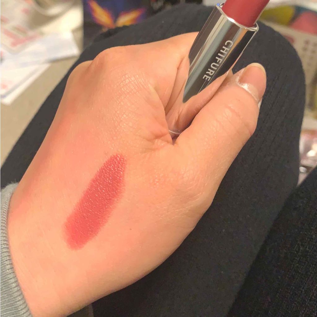 口紅（詰替用） 553 レッド系/ちふれ/口紅を使ったクチコミ（3枚目）