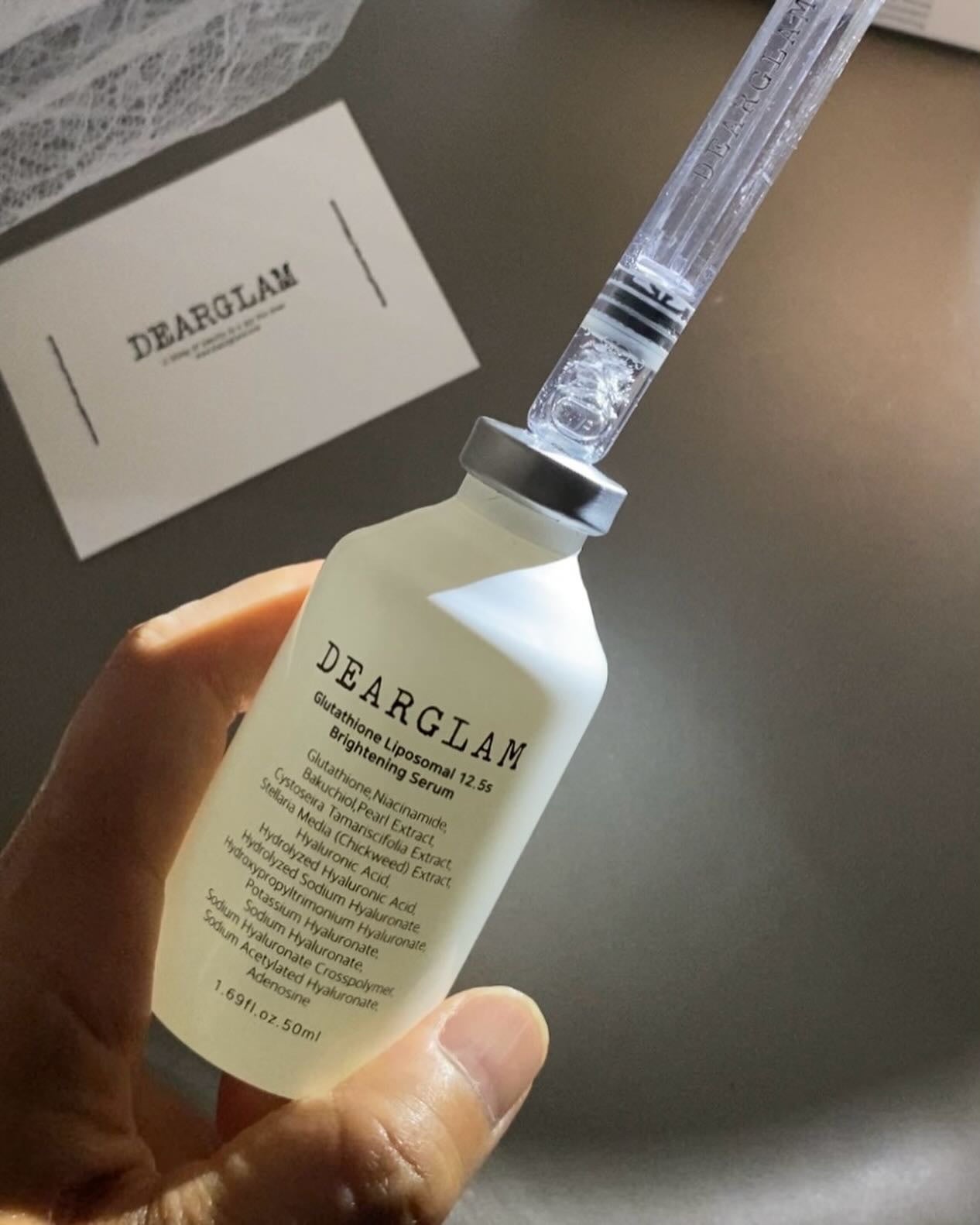 グルタチオン リポソーム 12.5 ブライトニングセラム/dearglam/美容液を使ったクチコミ(5枚目)