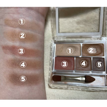 ま on LIPS 「イエベさん大優勝のプチプラアイシャドウを紹介します^^もうすで..」(4枚目)