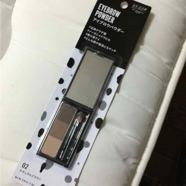 UR GLAM　EYEBROW POWDER/U R GLAM/パウダーアイブロウを使ったクチコミ（1枚目）