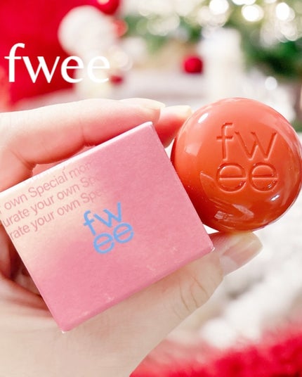 フィー リップアンドチーク ブラーリープリンポット/fwee/口紅を使ったクチコミ(7枚目)