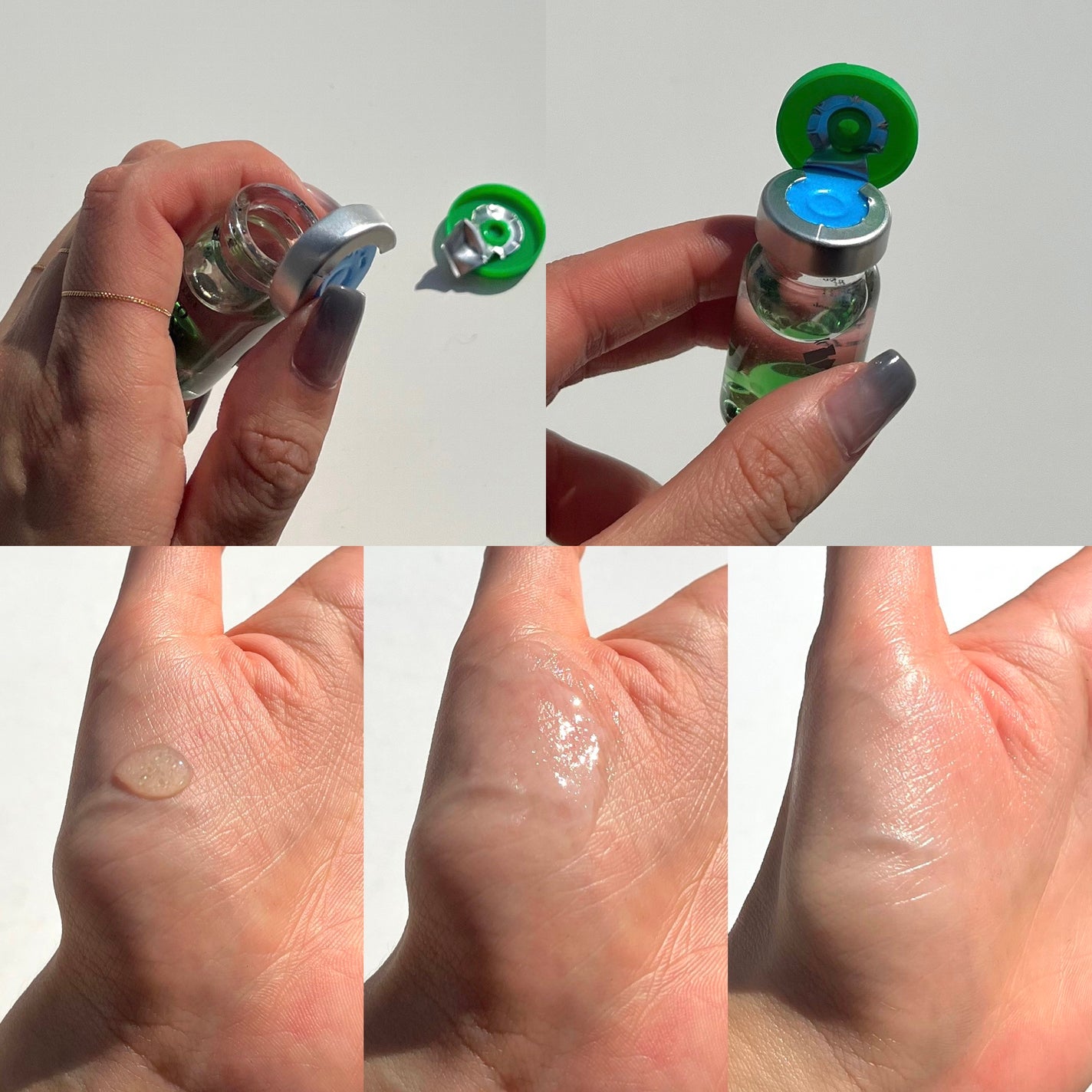 フィトカーミング マイクロバイオームアンプル/マデカダーマ/美容液を使ったクチコミ(5枚目)