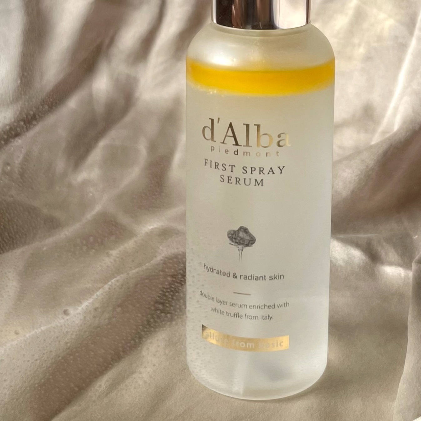 ダルバ ホワイトトリュフファーストスプレーセラム/ダルバ/ミスト状化粧水を使ったクチコミ（1枚目）