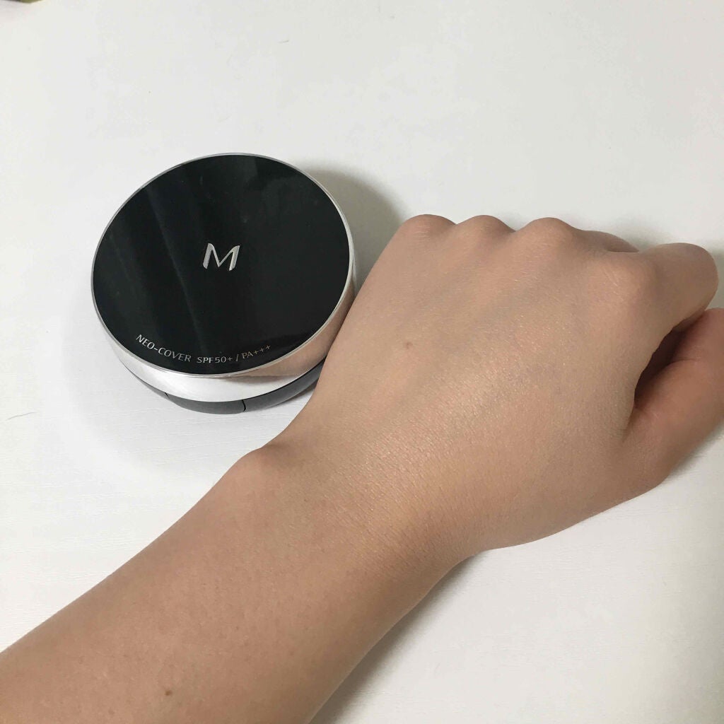 M クッション ファンデーション(モイスチャー)/MISSHA/クッションファンデーションを使ったクチコミ(4枚目)