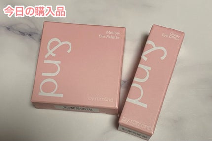 アンドバイロムアンド グラッシーアイグリッター/&nd by rom&nd/グリッターを使ったクチコミ(1枚目)