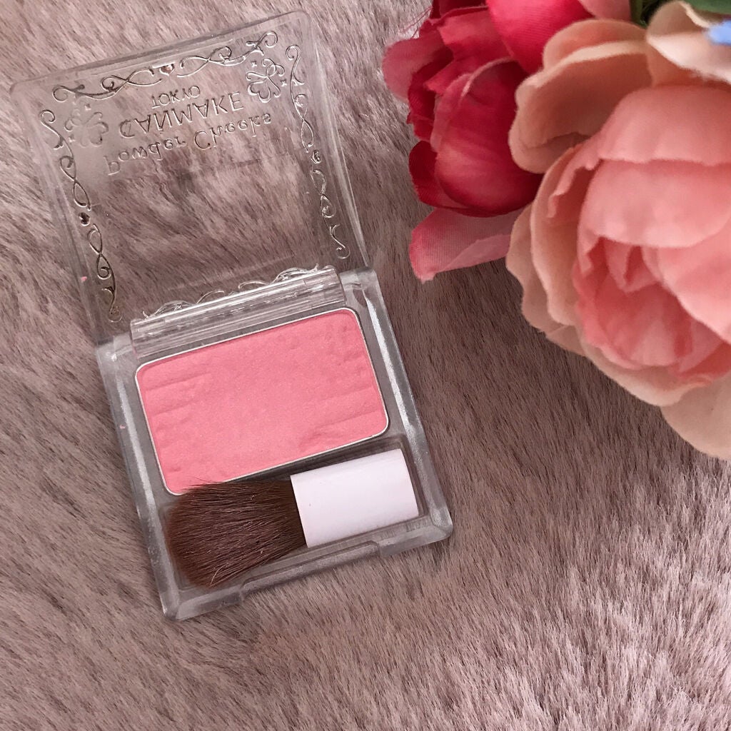 【旧品】パウダーチークス/キャンメイク/パウダーチークを使ったクチコミ(2枚目)