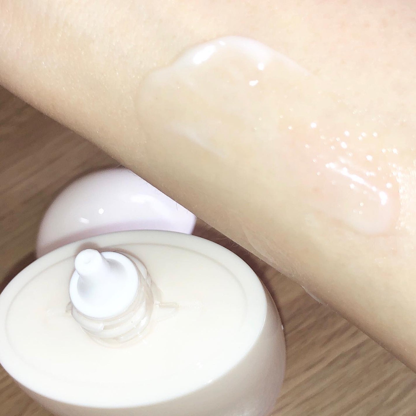 毛穴レスむき卵肌クリーム/A’pieu/フェイスクリームを使ったクチコミ(2枚目)