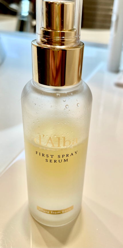 ダルバ ホワイトトリュフファーストスプレーセラム/ダルバ/ミスト状化粧水を使ったクチコミ(2枚目)