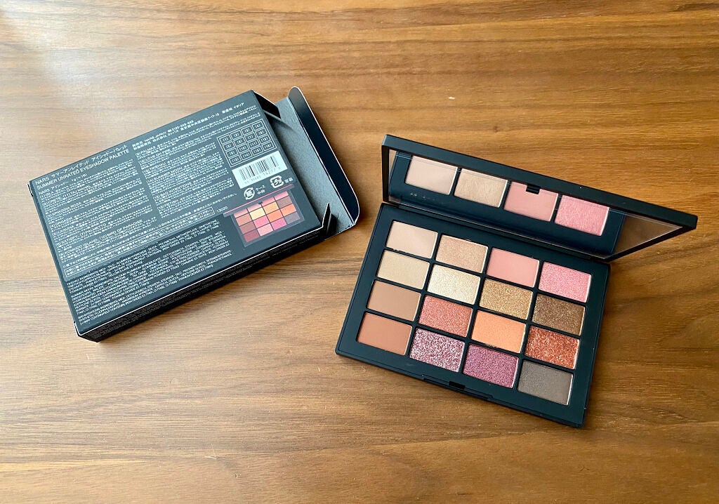 サマーアンレイテッド アイシャドーパレット/NARS/アイシャドウパレットを使ったクチコミ(4枚目)