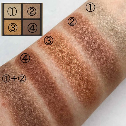 アイカラーレーション/LUNASOL/アイシャドウパレットを使ったクチコミ(4枚目)