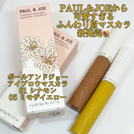 アイブロウ マスカラ/PAUL & JOE BEAUTE/眉マスカラを使ったクチコミ(1枚目)