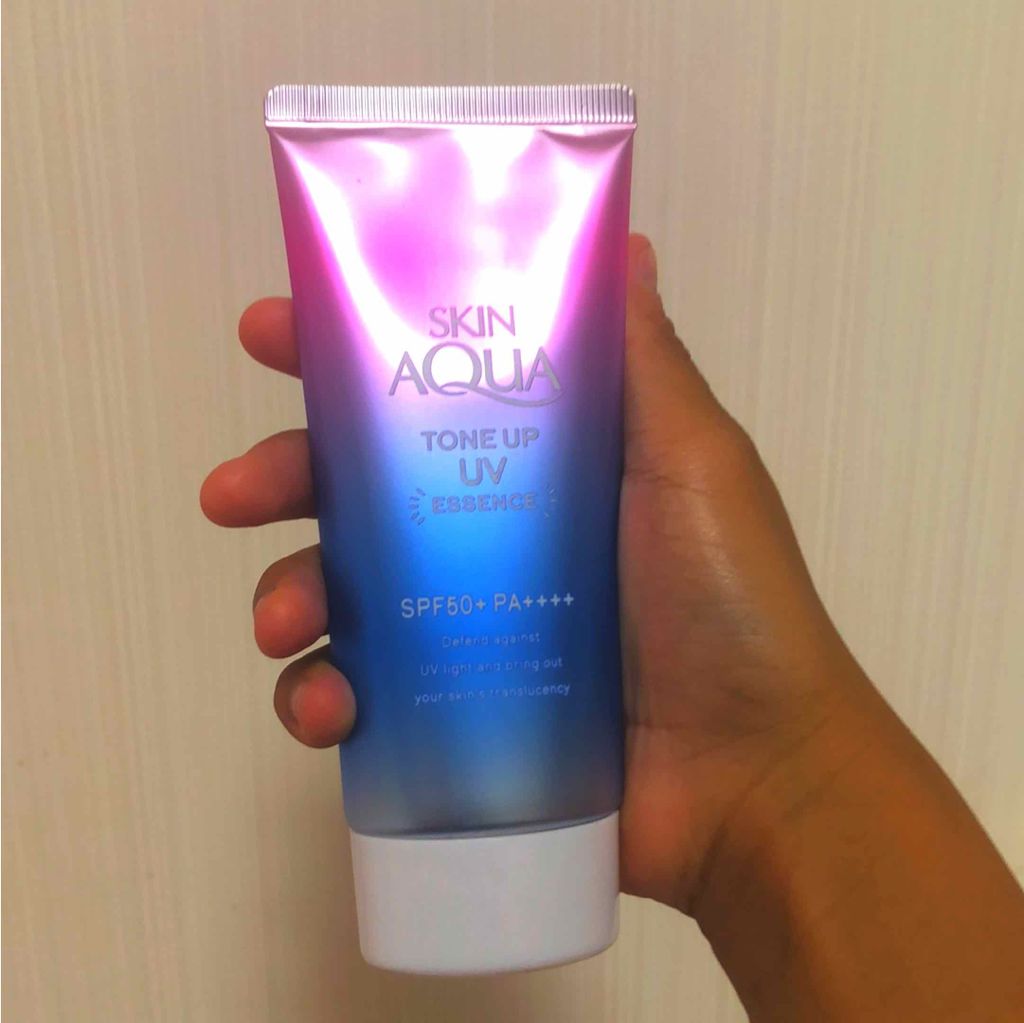スキンアクア トーンアップUVエッセンス/スキンアクア/日焼け止めクリームを使ったクチコミ（1枚目）