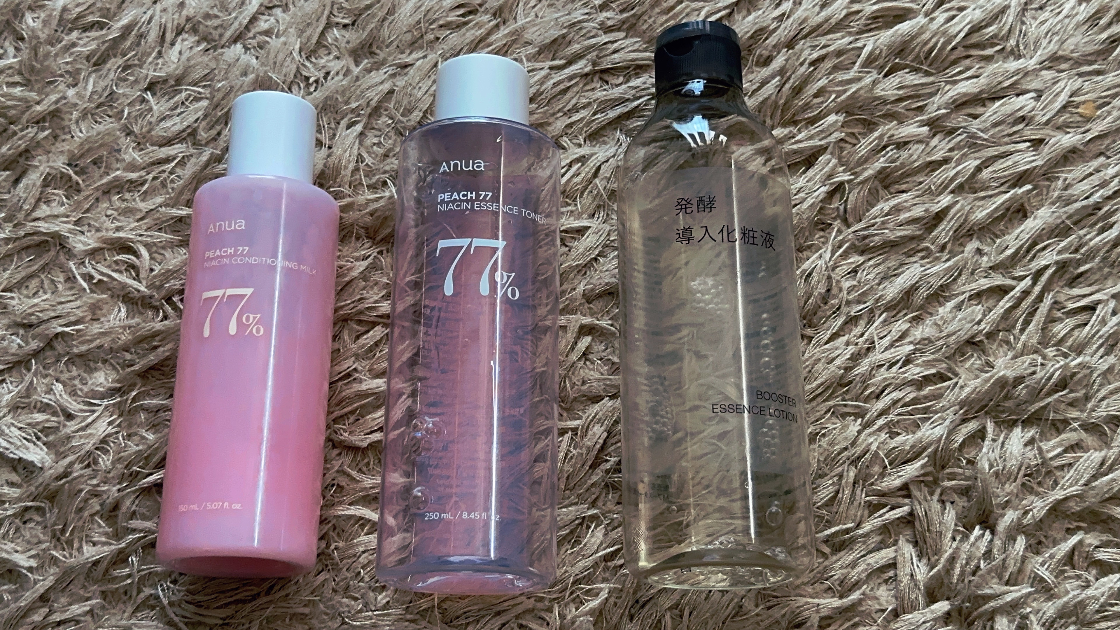 桃77％ナイアシンエッセンストナー 250ml/Anua/化粧水を使ったクチコミ（1枚目）