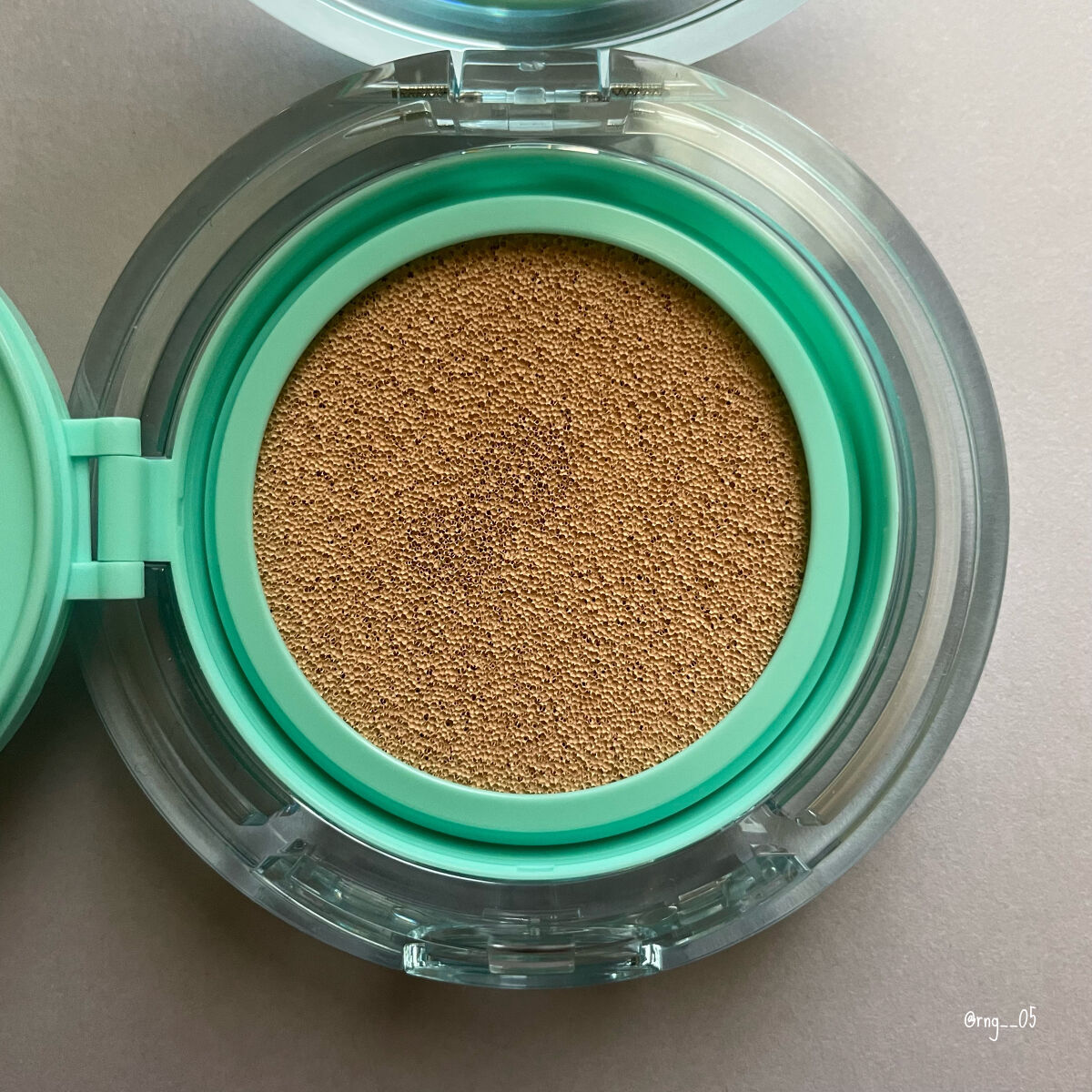 メタフィットヴィーガンクッション/AMUSE/クッションファンデーションを使ったクチコミ（3枚目）