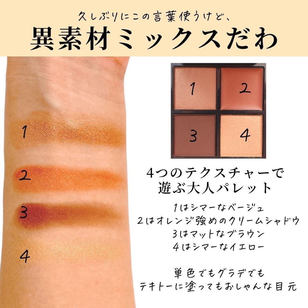 ディメンショナルビジョンアイパレット/THREE/アイシャドウパレットを使ったクチコミ(4枚目)