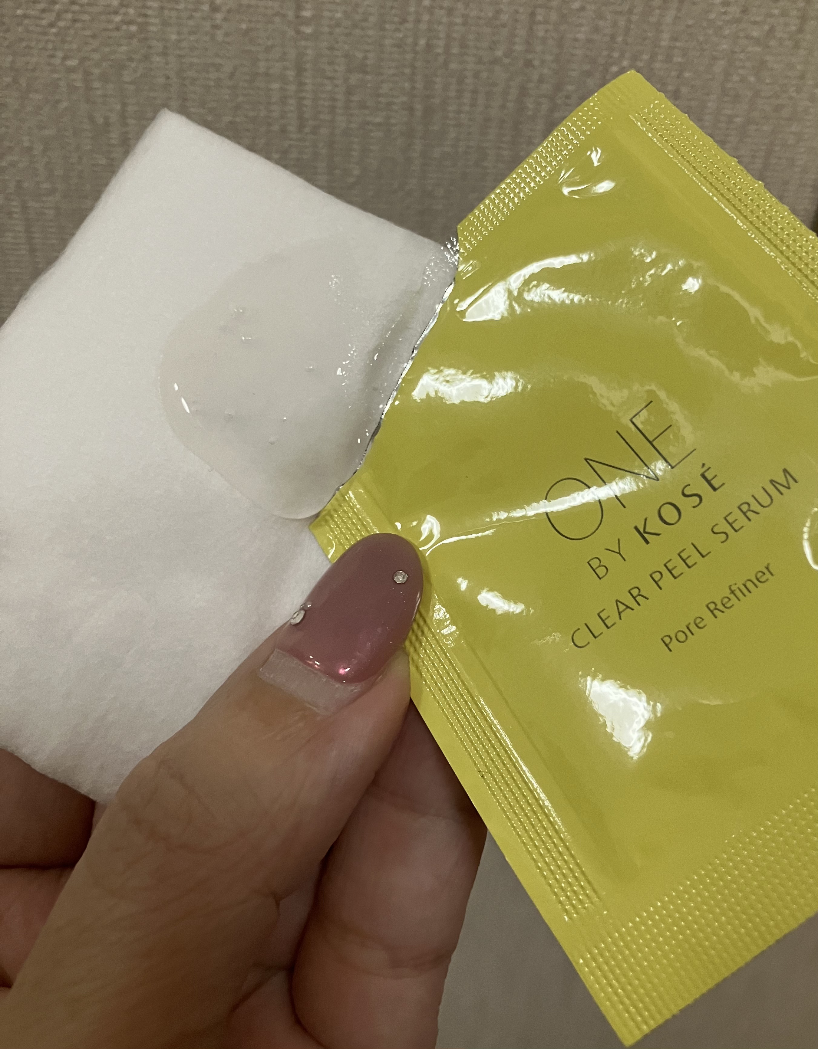 クリアピール セラム ミニサイズ 20ml/ONE BY KOSE/美容液を使ったクチコミ（2枚目）