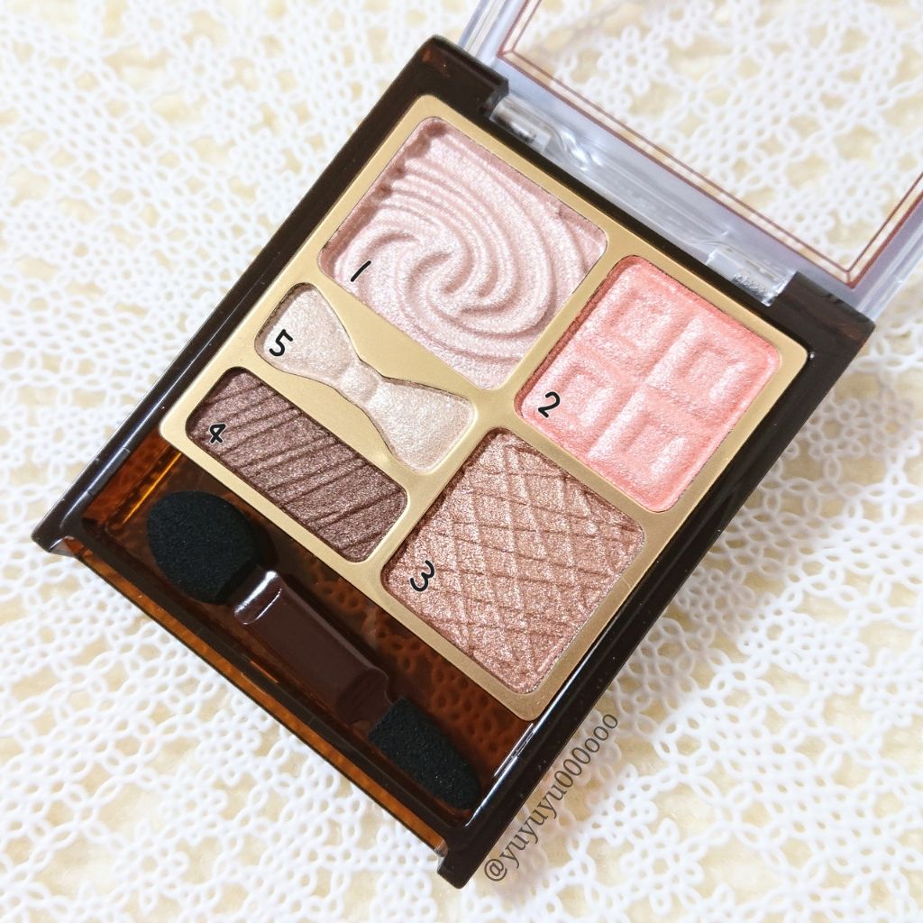 プレミアムガトーシャドウ/スウィーツ スウィーツ/アイシャドウパレットを使ったクチコミ(3枚目)