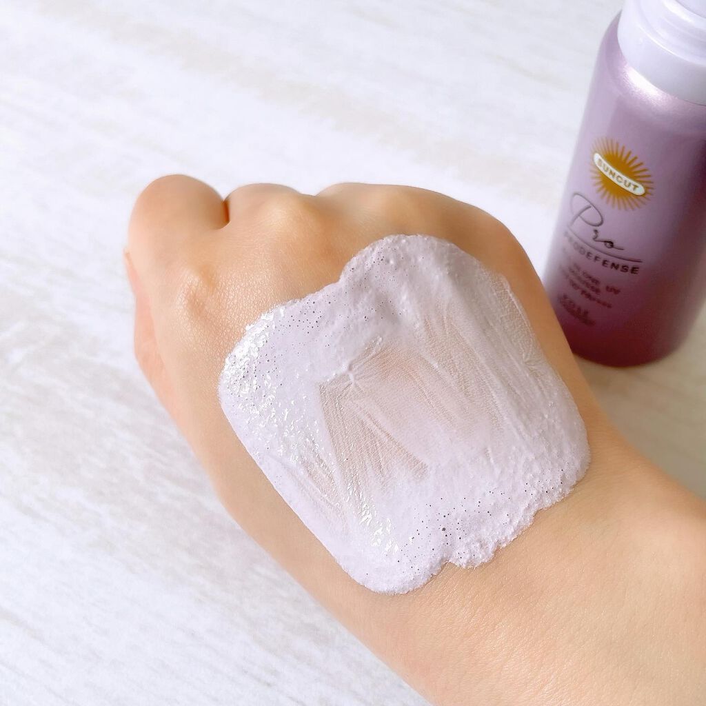 プロディフェンス オールインワンUV ムース/サンカット®/日焼け止めクリームを使ったクチコミ（3枚目）