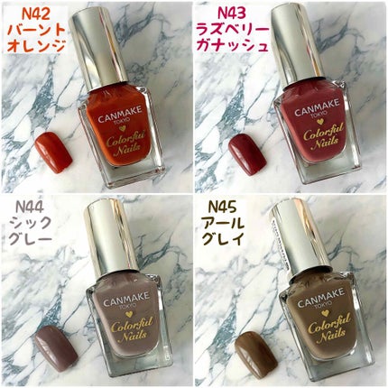 カラフルネイルズ/キャンメイク/マニキュアを使ったクチコミ(2枚目)