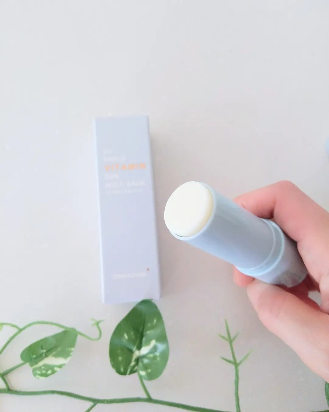 UVシールドビタミンサンマルチバーム/DERMASHARE/日焼け止めクリームを使ったクチコミ（2枚目）